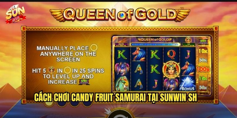 Candy Fruit Samurai sunwin sh – Chém quả hái thưởng tiền triệu 2 Cách chơi Candy Fruit Samurai tại sunwin sh